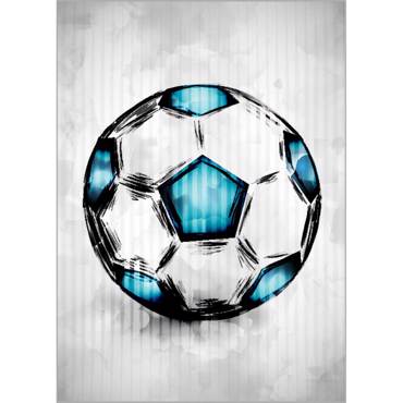 Ρόλερ με Ψηφιακή Εκτύπωση 'Football' Α1906
