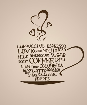 Ρόλερ με Ψηφιακή Εκτύπωση ''Love For Coffee'' E309
