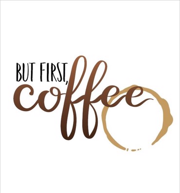 Ρόλερ με Ψηφιακή Εκτύπωση 'But First Coffee' E584