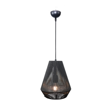 Inlight Κρεμαστό Φωτιστικό με Καπέλο από Ίνα 1xE27 Φ25x30cm (4057-C)