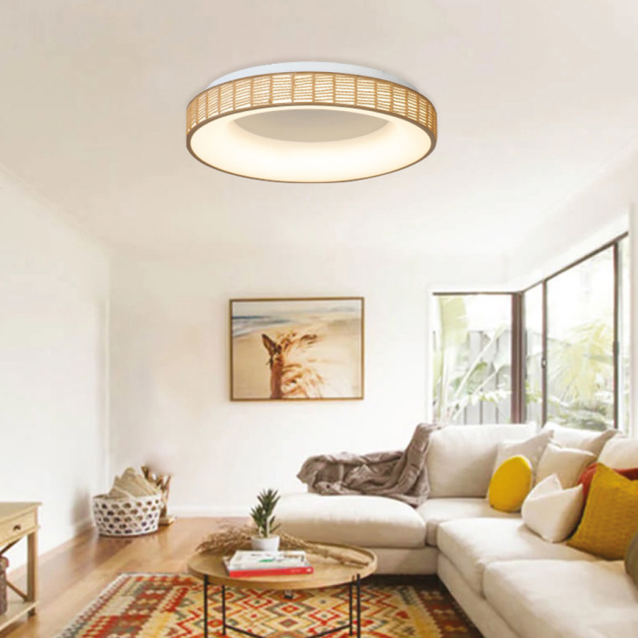 Inlight Plafoniera Orofis LED apo Sxoini 3CCT 25W F50x9.5cm (42042)