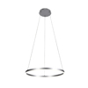 Inlight Kremasto Fotistiko LED 36W 3CCT (by switch on base) F80cm (6095-AB-Silver)