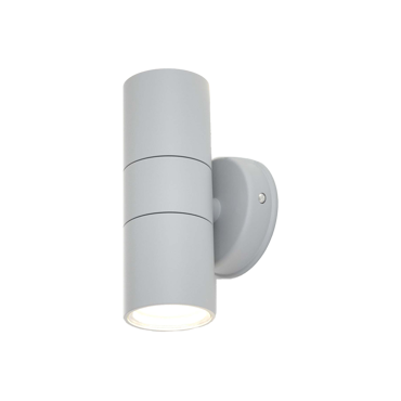 ItLighting Απλίκα Eξ. Χώρου 'Ouachita' Up-Down ABS Γκρι 2xGU10 7.3x11.3x15.2cm 80200634