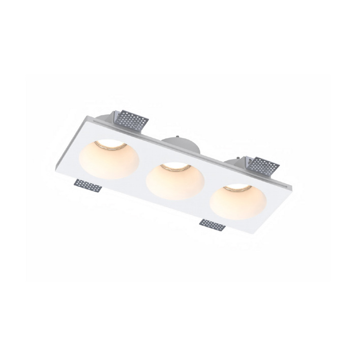 Inlight Xonefto Spot apo Gypso 3xGU10 31x12x5cm (X0016-WH)