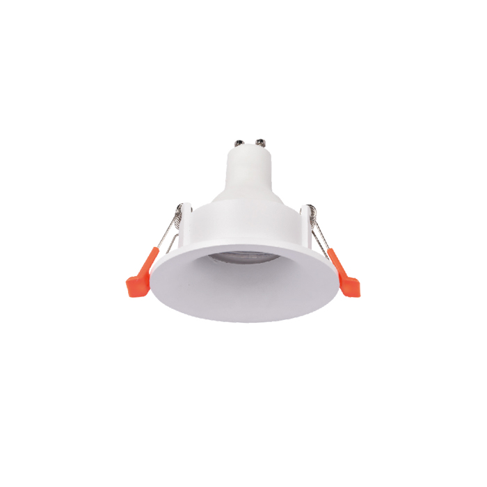 Inlight Downlight Spot GU10 se Lefki Apoxrosi 6cm (X00340W)