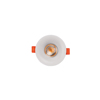 Inlight Downlight Spot GU10 se Lefki Apoxrosi 6cm (X00340W)