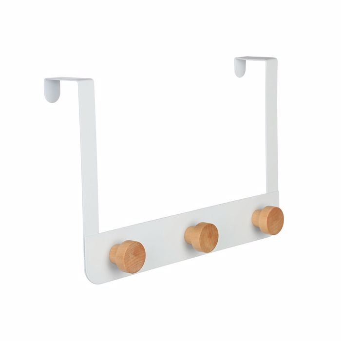 Estia Kremastra Portas Tripli Metalliki Lefki 02-18276