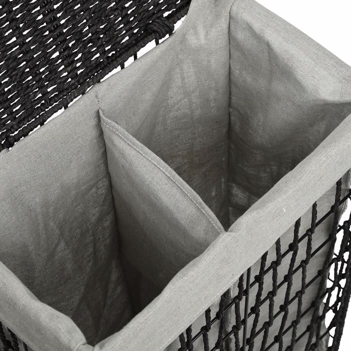 Estia Kalathi Apluton NEST Mavro 2 Theseon 37x22x55cm 02-28077