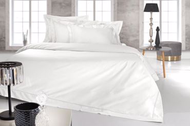 Guy Laroche Σετ των 3 Παπλωματοθήκη Blend White 240x250cm