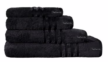 Guy Laroche Πετσέτα Προσώπου Bonus Black 50x90