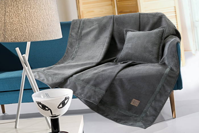 Guy Laroche Rixtari 2Thesiou Kanape Adiabroxo & Alekiasto Anthracite 170X250