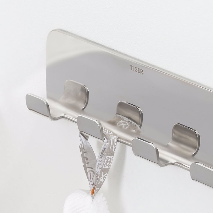 Tiger Colar Aggistro Tetraplo Polished stainless steel 1314730346