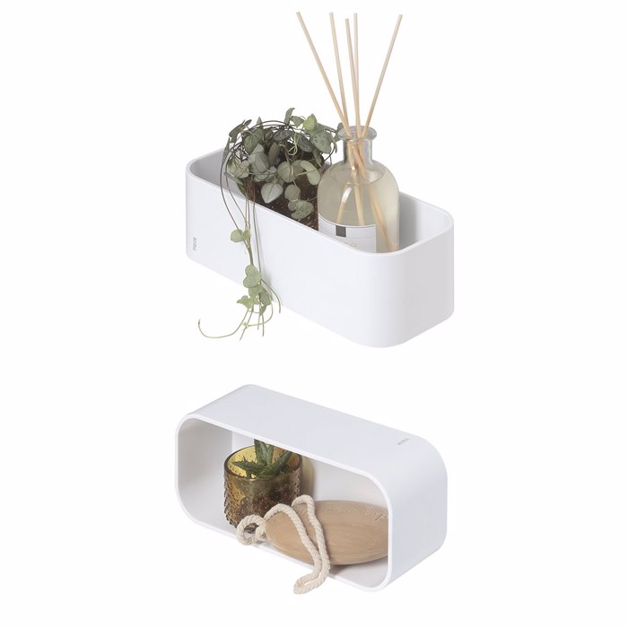 Tiger 2-Store Epitoixio Rafi 25 cm White 1500010146