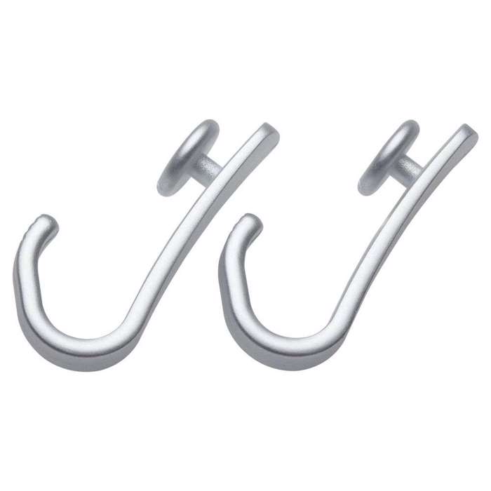 Sealskin Easy roll hooks 12 pcs grey krikoi kourtinas baniou