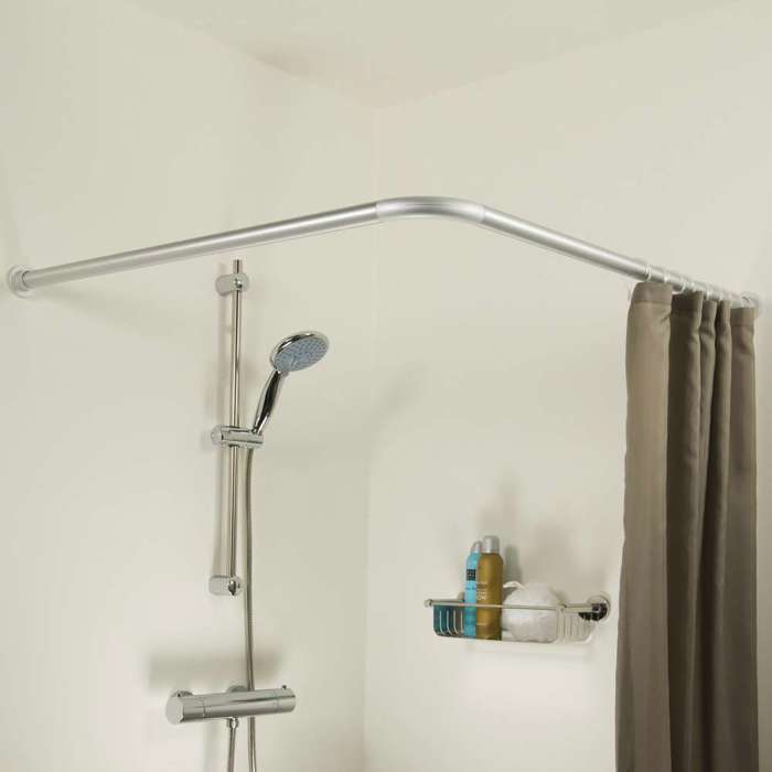 Sealskin 90x90 F28 mm chrome braxionas baniou gniakos