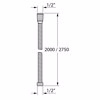 Tiger Excellence Shower hose 200 cm Chrome 553290344