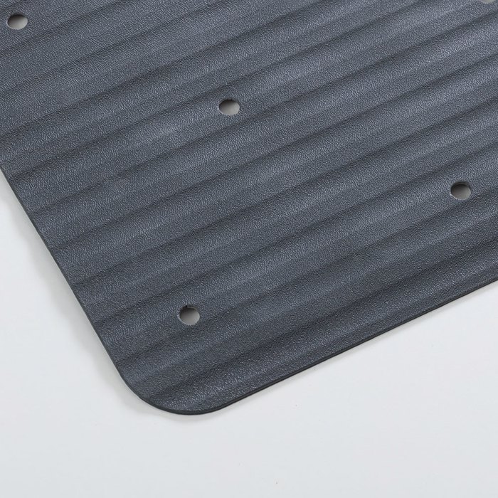 Sealskin Ribb Antiolisthitiko Pataki 40x70cm Anthracite with Black Hook 800624