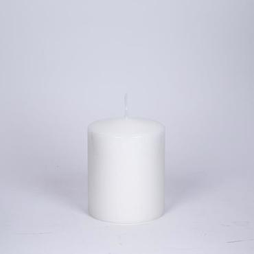 ESTHETI home Διακοσμητικό Κερί Λευκό Φ8x10cm 819-00005