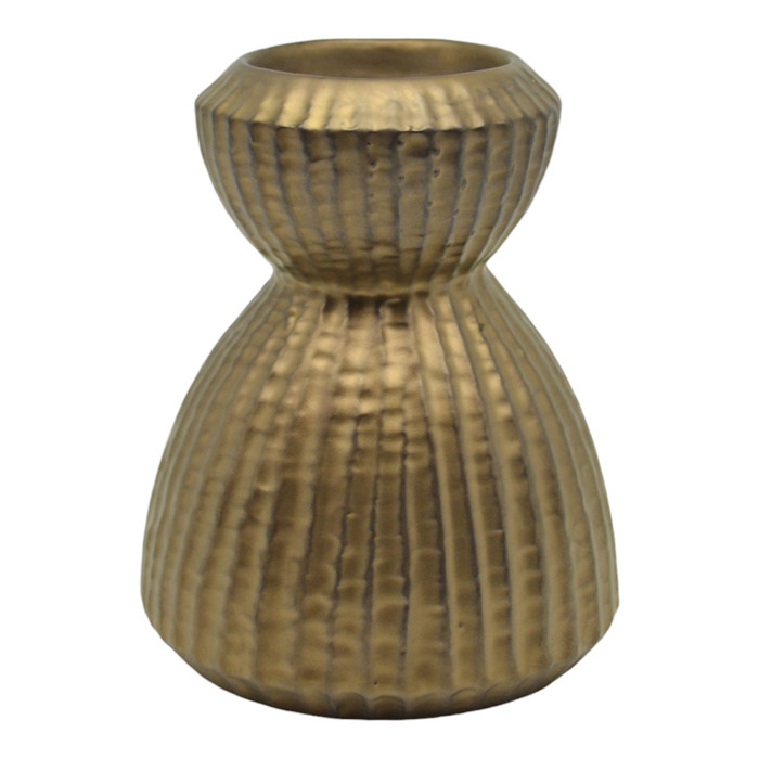 Ankor Kiropigo Keramiko me Anagufi ufi Bronze-Xruso 9.7x9.7x12.4cm (840403)