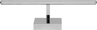 ArLight WLC 402-1 CR Απλίκα Τοίχου Νίκελ LED Θερμό Λευκό 41x5x12cm 0304196