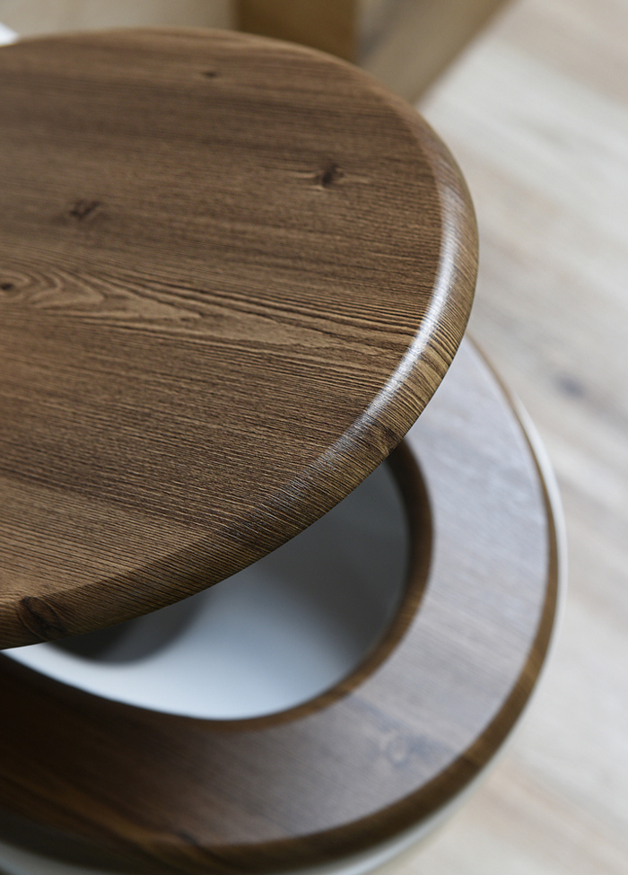 Kapaki Lekanis ORZECH apo MDF Walnut 37.3x45.5x4cm AWD02181065