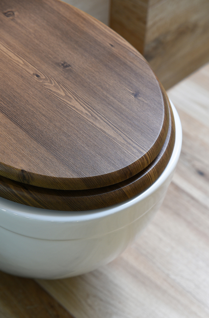Kapaki Lekanis ORZECH apo MDF Walnut 37.3x45.5x4cm AWD02181065