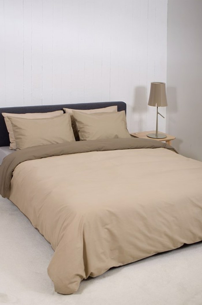 Biokarpet Home Set uperdipli Paplomatothiki Home 'View' Beige/Greize 225x245cm