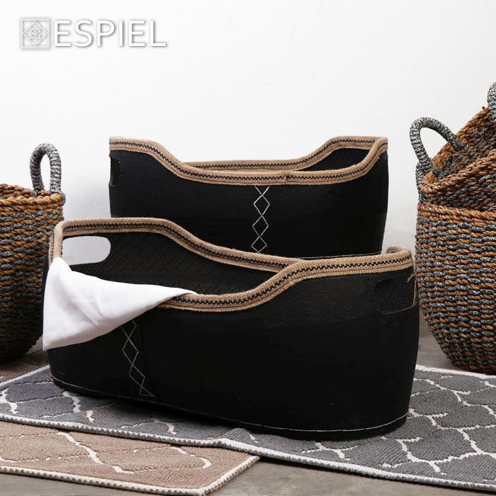 PERA GRI XALI 90% COTTON / 10% POLYESTER 140X200cm LAX224 ESPIEL