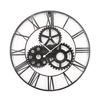 Liberta - Maison ROWEL Roloi Toixou Metalliko Mavro F60x3.5cm 016750
