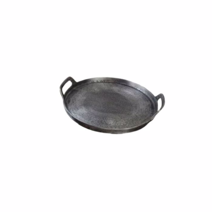 Liberta - Maison BATU Diskos Alouminiou Asimi Antike (Megthos: Medium) F30x5cm 022188