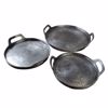 Liberta - Maison BATU Diskos Alouminiou Asimi Antike (Megthos: Medium) F30x5cm 022188