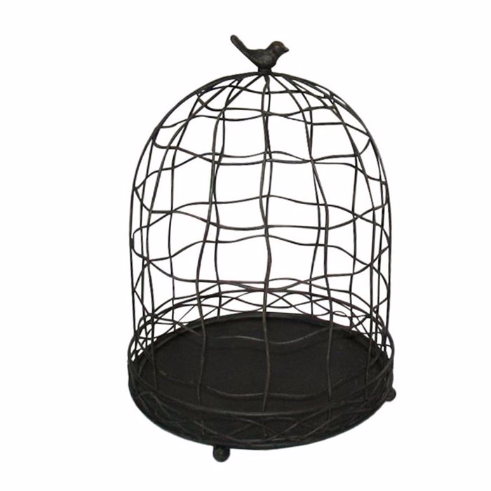 Liberta - Maison MIRTILE DECO Kloubi Metalliko Mavro F29.9x40.7cm 024132