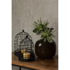 Liberta - Maison MIRTILE DECO Kloubi Metalliko Mavro F22.9x34.3cm 024133
