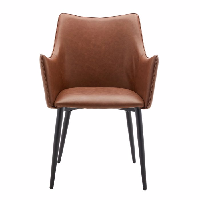 Liberta - Maison MALONE Karekla Poluthrona Tabac 46x61x86.5cm 03-1048