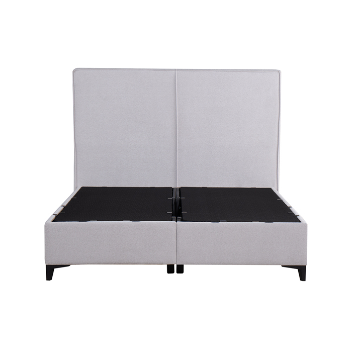 Liberta - Maison MORE MORE Krebati me Apothikeftiko Xoro White Smooth 07-918 207x160x120cm (ga Stroma 160x200cm) 09-1764