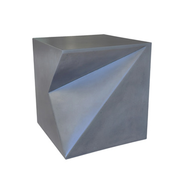Liberta - Maison ART Σκαμπό Cement 42x41x45cm 22-0126