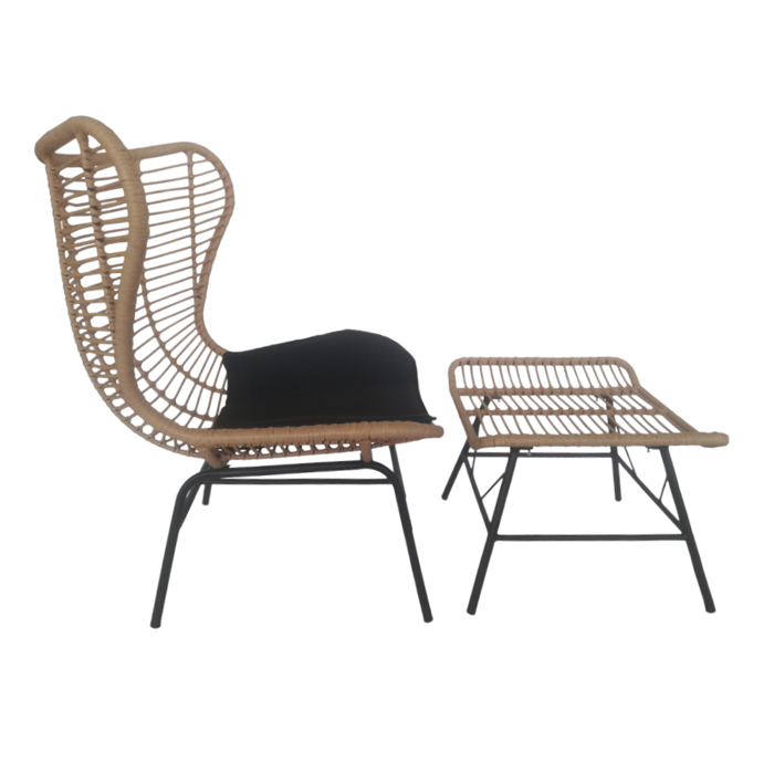 Liberta - Maison BUTTERFLY Poluthrona Fusiki/Mavri 89x78x106.5cm 22-0214