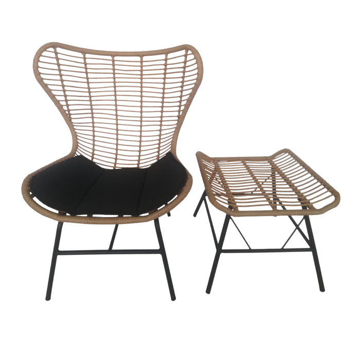 Liberta - Maison BUTTERFLY Poluthrona Fusiki/Mavri 89x78x106.5cm 22-0214