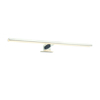 ACA Fotistiko Epiplou Baniou ''VOIR'' Metalliko Xromio me LED Thermo Lefko 50x10.5x4cm PN78LEDW50CH
