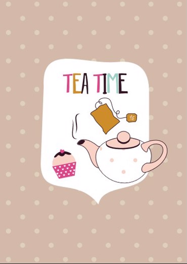 ΡΟΛΕΡ ΜΕ ΨΗΦΙΑΚΗ ΕΚΤΥΠΩΣΗ ''TEA TIME'' E100