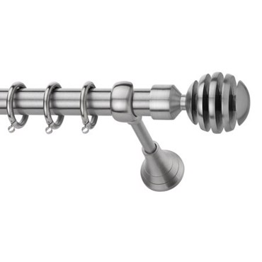 Κουρτινόξυλο φ25 inox Πίνδος