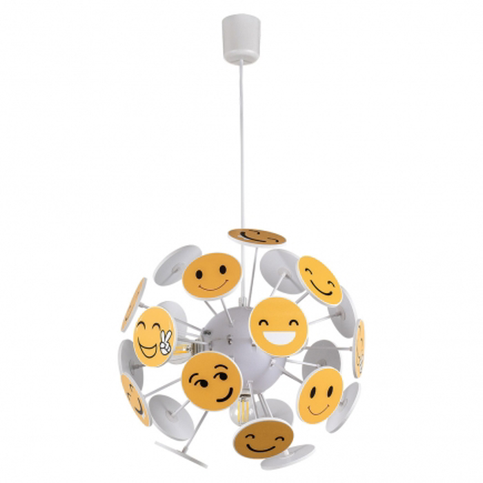 ARlight Paidiko 4Foto Fotistiko Orofis Emoji Plastiko Pdc 4342 Kitrino E14 35X80 0134068