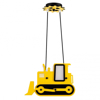 ARlight Paidiko 2Foto Fotistiko Orofis Boulntoza Plastiko Pdc 4344 Mavro/Kitrino E14 34X12X80 0134070