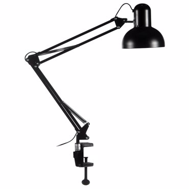 ARlight Φωτιστικό Γραφείου Μέταλλο Hd 2429 Μαύρο Ε27 16Χ85 0154037
