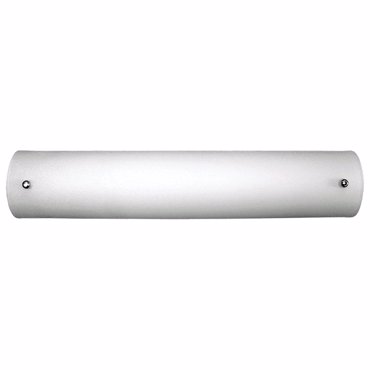 ARlight 2Φωτη Απλίκα Τοίχου Μέταλλο/Γυαλί TΟ 6066 Νίκελ/Λευκό Ε27 41Χ8Χ9cm 0303050