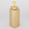 ESTHETI home Bazo me Kapaki Keramiko Xruso 14.5x14.5x32cm 752-20113