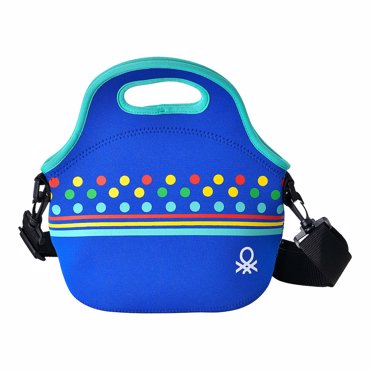 BENETTON KIDS Ισοθερμικό Τσαντάκι Μεταφοράς Φαγητού Μπλε 30Χ17Χ30cm BGBE0764BL
