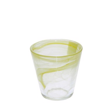 Atlas Ποτήρι Alabaster Κίτρινη 120ml 7Χ7εκ HOR1031K6 Espiel