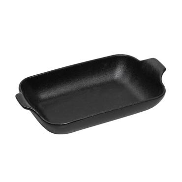 Σαγανάκι Ορθογώνιο Stoneware Μαύρο 25Χ13.8Χ5.5εκ NOL121K2 Espiel