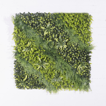 Supergreens Τεχνητή Φυλλωσιά Πυξάρι με Φτέρη ''Fernovox'' 100x100cm 3291-7